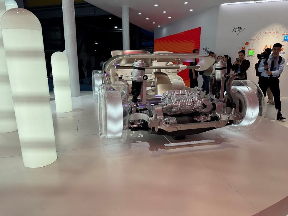 IM Motors Steer-by-Wire (Image Source: Auto Show Live Shot)
